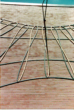 [DIAGRAM: Swensen Sundial at Noon Sun time]